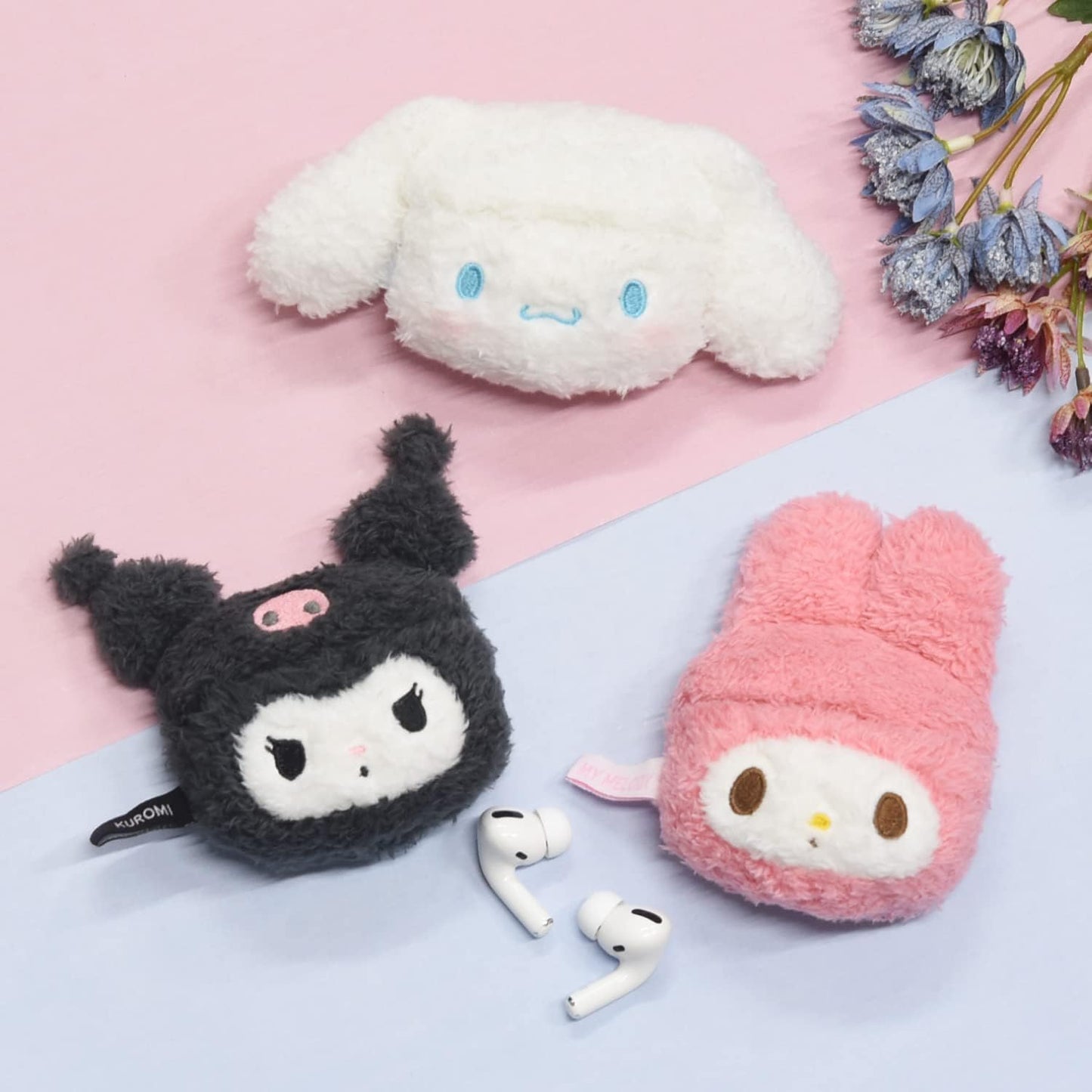 Cinnamoroll AirPods Pro (2nd generation/AirPods Pro) Fluffy Case