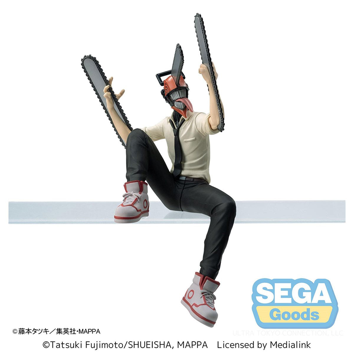 Chainsaw Man Denji as Chainsaw Man Premium Perching Figure