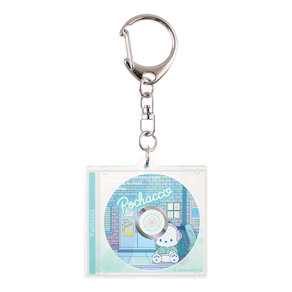 Sanrio Secret CD Case Style Layer KeyChain Blind Box