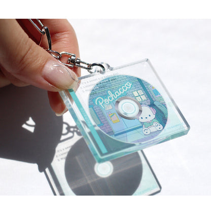 Sanrio Secret CD Case Style Layer KeyChain Blind Box