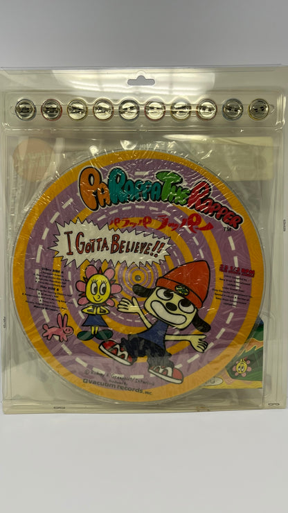 Parappa The Rapper Vinyl Record (Vinyl Killer Set) 1997 Yellow