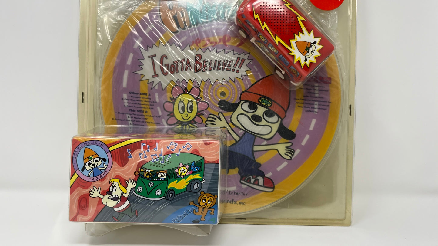 Parappa The Rapper Vinyl Record (Vinyl Killer Set) 1997